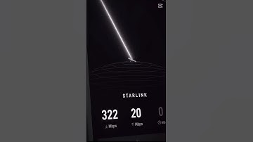 Starlink Internet Speed Test #elonmusk #space #spacex #starlink #intenet#foryou