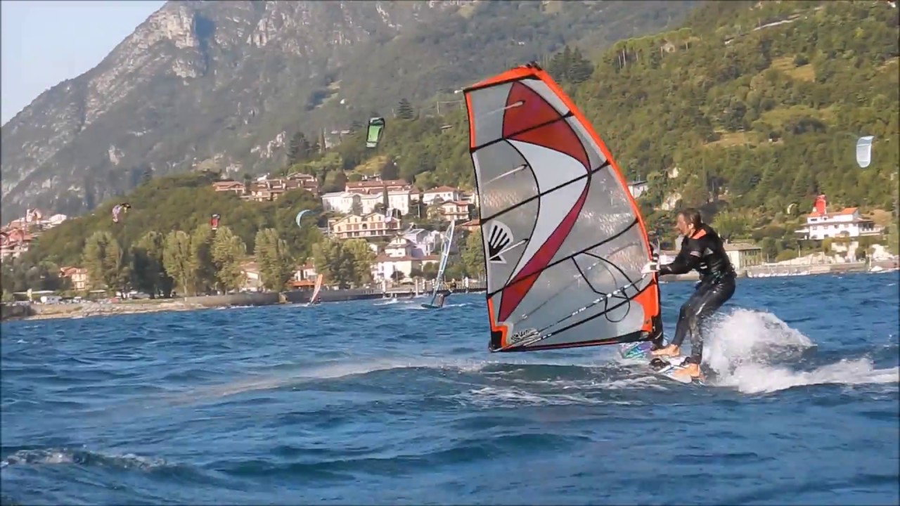 Windsurf Valmadrera Lake), 27 august 2017 YouTube
