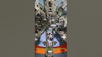 YLSK-1240 Camless Spring Forming Machine. #cncspringformingmachine #machine #cnc machine
