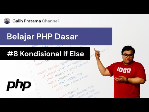 Belajar PHP Dasar - #8 Kondisional If pada PHP
