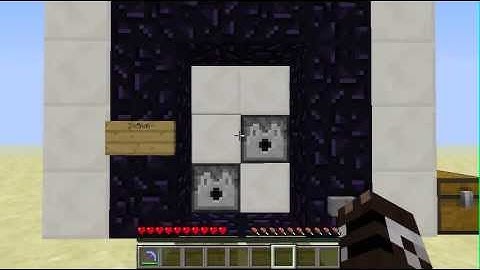 Compact Toggleable Nether Portal w/ Tutorial