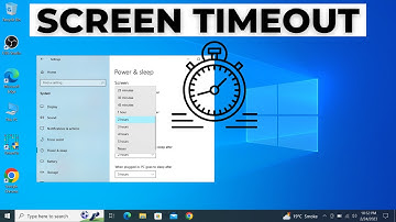 How to Change Screen Timeout in Windows 10