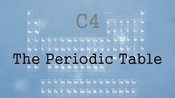 GCSE Chemistry Key Words OCR Additional Gateway C4 The Periodic Table