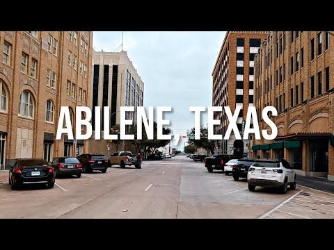 Abilene, Texas! Drive with me through a Texas city!