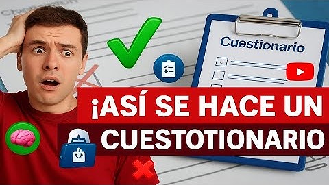 “CÓMO CREAR CUESTIONARIOS EFECTIVOS: 5 Claves que NADIE te dice 👀”