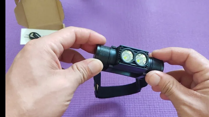 Unboxing SOFIRN D25S 1200 lumens SST40 led headlamp (similar to BORUiT D25)