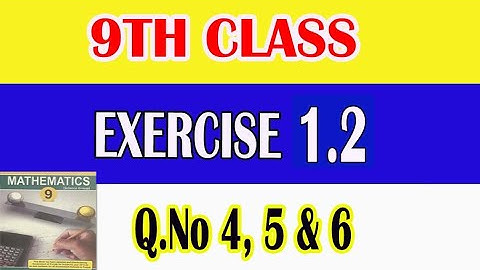 Class 9th Mathematics || Chapter 1, Exercise 1.2 ( Part 2 ) ||  Matrices and Determinants ||