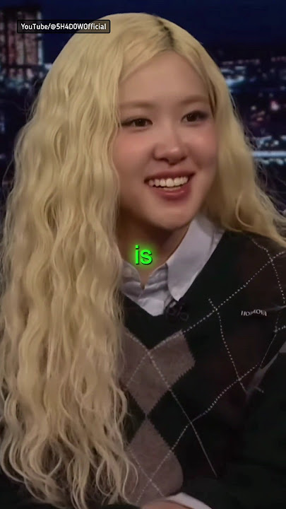 ROSÉ explains APT | APT. | ROSÉ | Bruno Mars | apateu | Interview | Visual Video | Edit | #Shorts