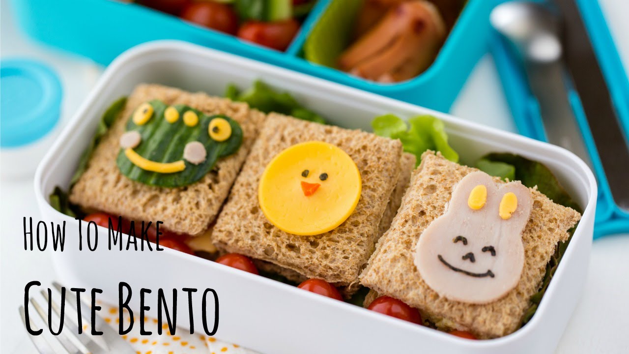 How to make a kawaii bento box?