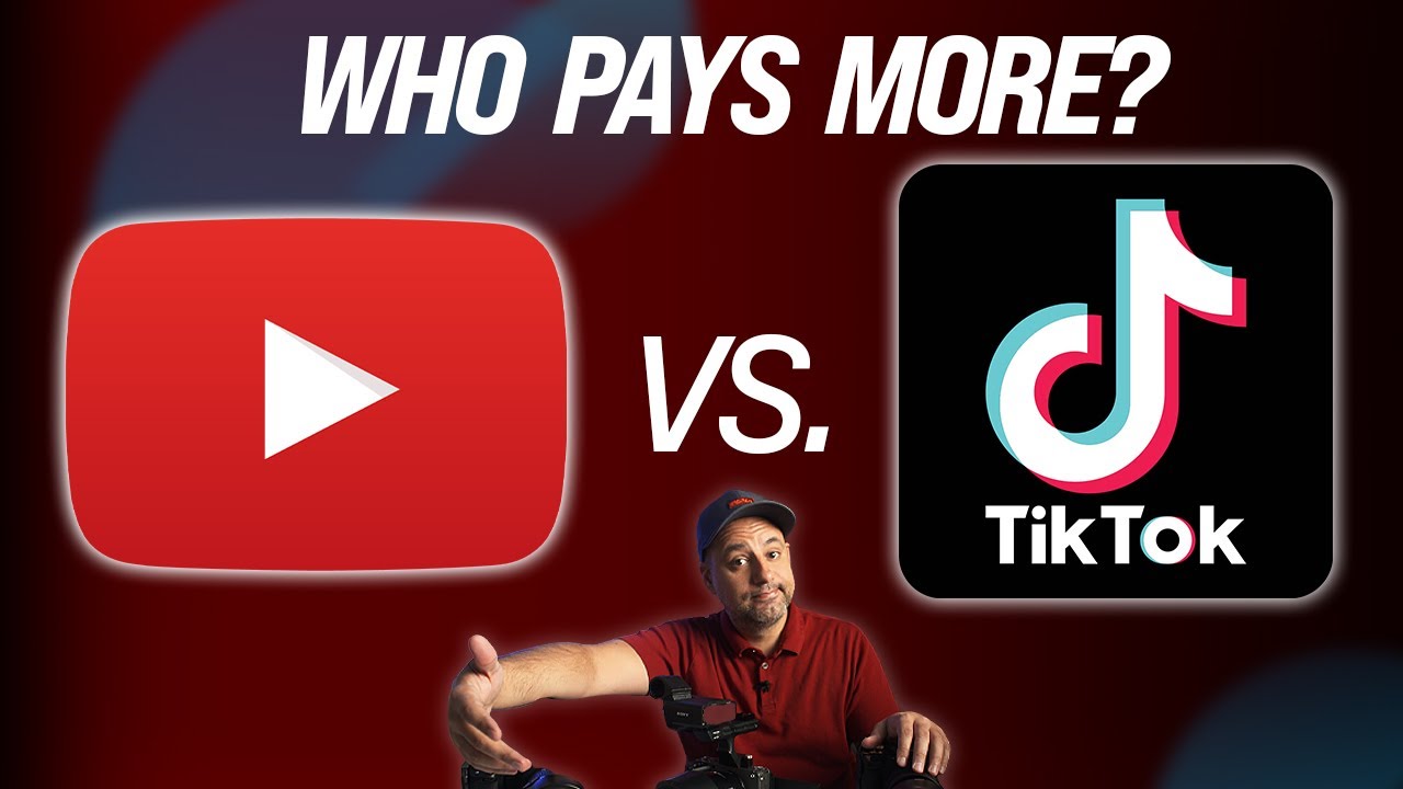 ⁣How Much do you make per 1000 views on YouTube VS. TikTok