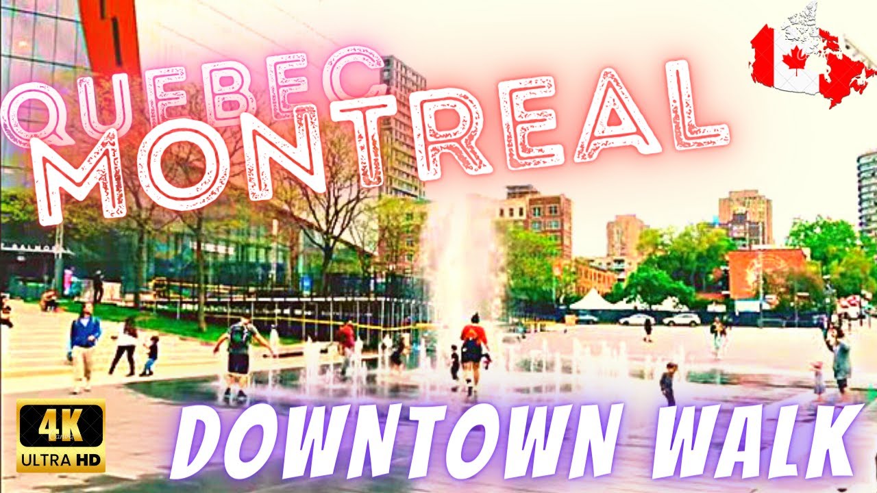 MONTREAL, CANADA 🇨🇦 – DOWNTOWN – SAINTE CATHERINE STREET – 4K WALK ...