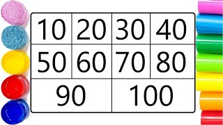数字を学ぶ 10～100の数字を描いて覚える方法 screenshot 3