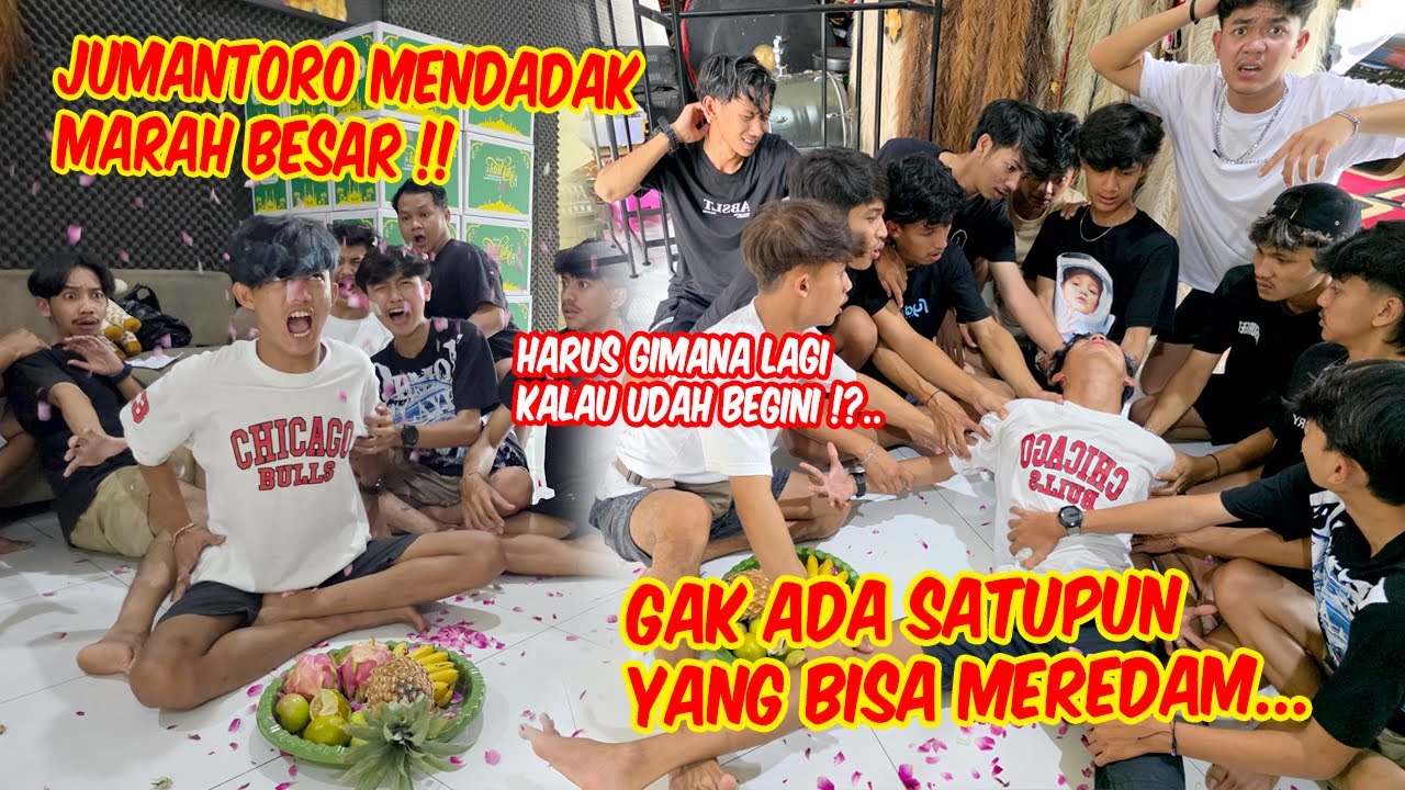 Gak ada satupun yang bisa meredam !! MAU LEBARAN JUMANTORO MALAH MARAH BESAR
