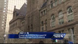Crime lab scientist accused of stealing drugs from evidence