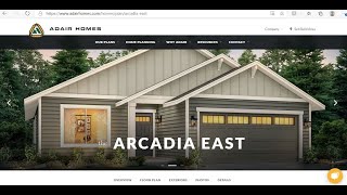 Virtual Open House Tour: The Arcadia East Plan by Adair Homes