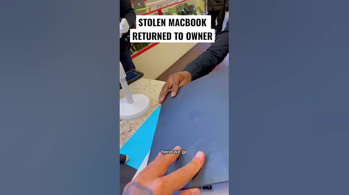 Someone sold me a stolen MacBook 😱 I returned it owner #shorts #apple #macbook
