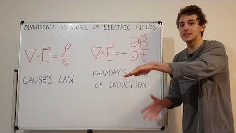 Divergence VS Curl of Electric Fields
