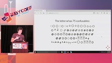 RubyConf 2017: Ten Unicode Characters You Should Know About as a Programmer by Jan Lelis
