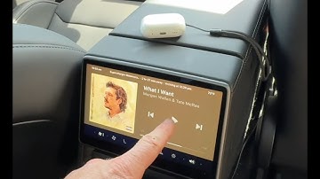 Rear Display Function of the Tesla Model 3 Highland and Model Y Juniper Compared to Rivian R1T / R1S