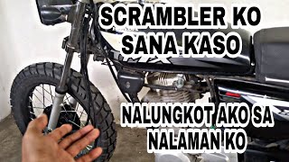 Sarap magpa scrambler ng motor paano kapag ganito@ChrisCustomCycle