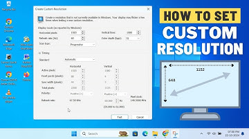 Manually Set a Custom Resolution on Windows PC