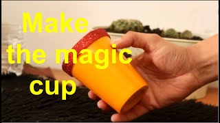 ( magic trick revealed , ( Make the magic cup