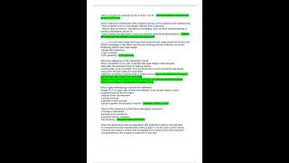 solvedWGU Software Quality Assurance   C857 Tests Bank  2022 pdf