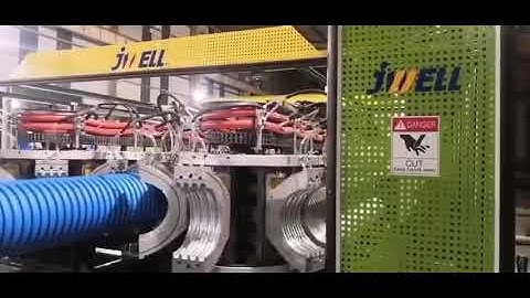 HDPE / PP Dwc pipe line ! Testing !ID300mm Speed :3m/ min.     saldbb@jwell.cn