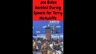 Famous Joe Biden Heckled During Speech For Terry McAuliffe #shorts Profile