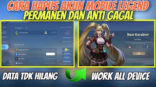 Cara Menghapus Akun Mobile Legend Secara Permanen Terbaru 2022
