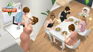 family morning routine | sims freeplay