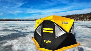 Jiffy Basecamp 660 Full Walk-Through and Features!
Heres a full video review and walk through for the new Jiffy Basecamp 660.
Learn more about it and how to purchase right here: https://jiffyicefishing.com/
Heres a link to my guide service: https://www.3riversfishingadventures.com/ Jiffy Basecamp 660 Full Walk-Through and Features!