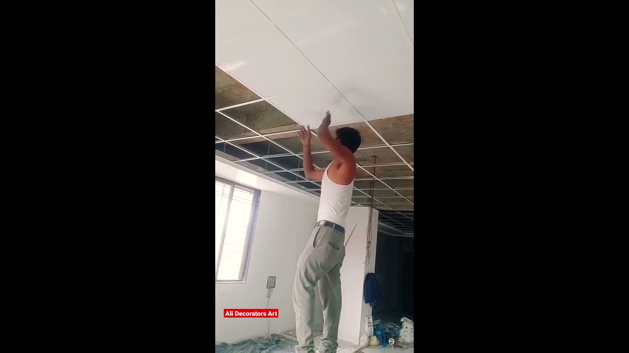Armstrong Ceiling Installation 2 Gypsum Tail Shorts Shortvideo
