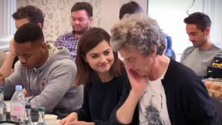 Doctor Who - Script Reading 'Face the Raven' - Sarah Dollard, Peter Capaldi & Jenna Coleman