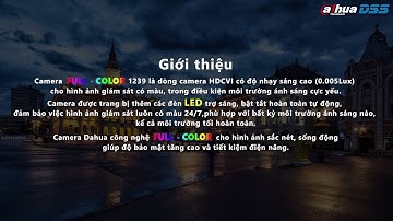 HDSD_081 Video Demo, Review, Hướng Dẫn Cài Đặt & Sử Dụng Dòng Camera HDCVI Full-Color 1239
