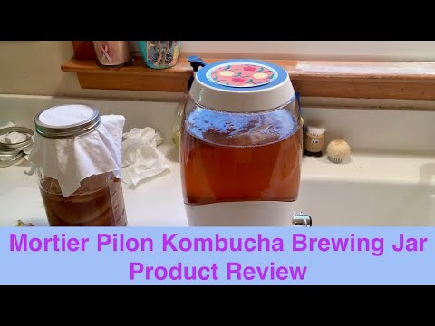 Mortier Pilon Kombucha Brewing Jar Product Review