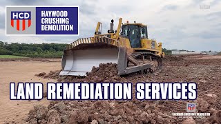 HCD Demolition Ltd working with Equation Properties Ltd at Newark - LAND REMEDIATION Services Week 6