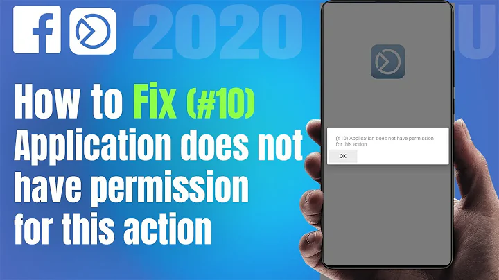 (#10) Application does not have permission for this action - Facebook Business Suite 2020