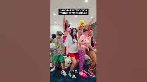 24 HORAS IMITÁNDONOS TODO EL TEAM KARMAS 😨👩🏻‍❤️‍💋‍👨🏻 Ya está aquí en mi CANAL!!