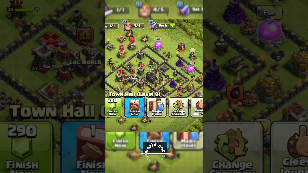 My max town Hall 9 finally update 