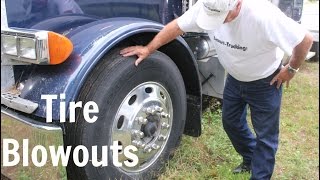 How to Handle a Tire Blowout in a Big Rig