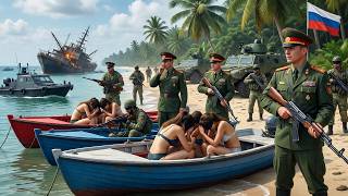 Chaos at Sea! Lone Sniper Makes Impossible Shot as Ship Burns & Hostages Threatened screenshot 1