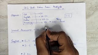 SBI Clerk Main Exam Analysis || January 15, 2023 || First shift....