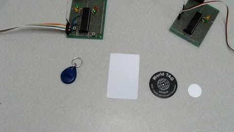 RFID Reader Controlling Servo