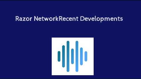 Are you aware of Razor developments?