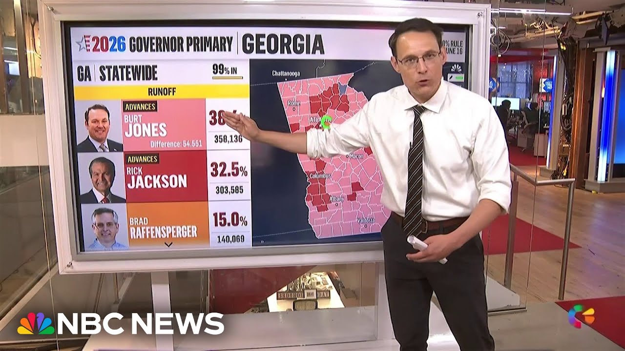 Kornacki: Voters in Georgia and Alabama set to weigh in on Trump-backed candidates Kornacki: Voters in Georgia and Alabama set to weigh in on Trump-backed candidates