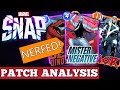 Marvel Snap Patch Analysis | HUGE CHANGES &amp; NEW META!!