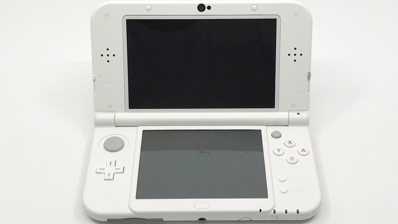 New Nintendo 3ds Xl Ll Pearl White Japanese Version Unboxing Youtube