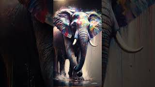 Colorful and detailed Elephant paintings #elephants #shorts #artwork Colorful and detailed Elephant paintings #elephants #shorts #artwork