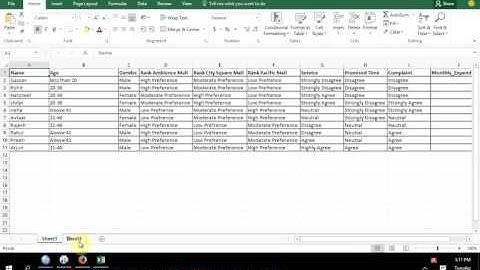 importing Data from Excel in SPSS (hindi)